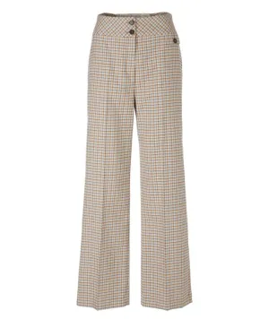 Marc Cain Waxhaw Checked Pants