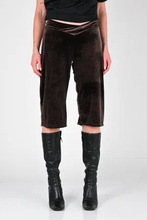 ANNIENOKA Capri Pants in Brown