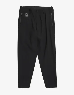 Black Zip Pocket Trousers