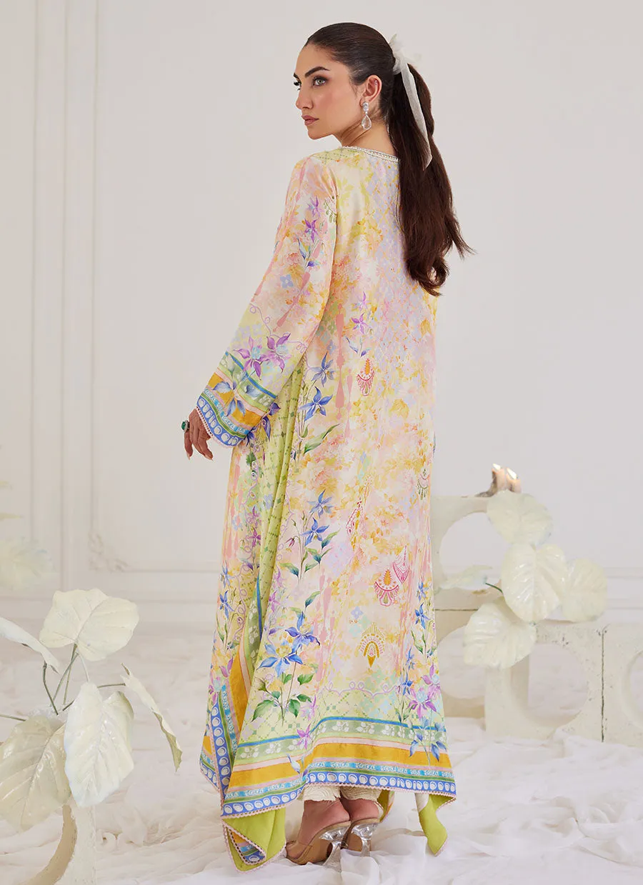 Blanca Raw Silk Kaftan