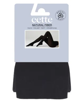 Cette Quito Merino Wool Tights Dark Grey