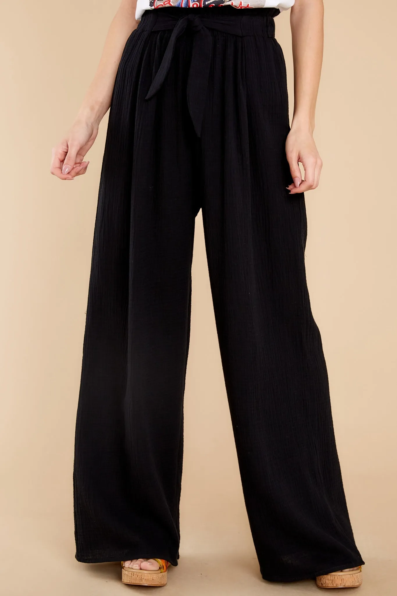 Close To Destiny Black Pants