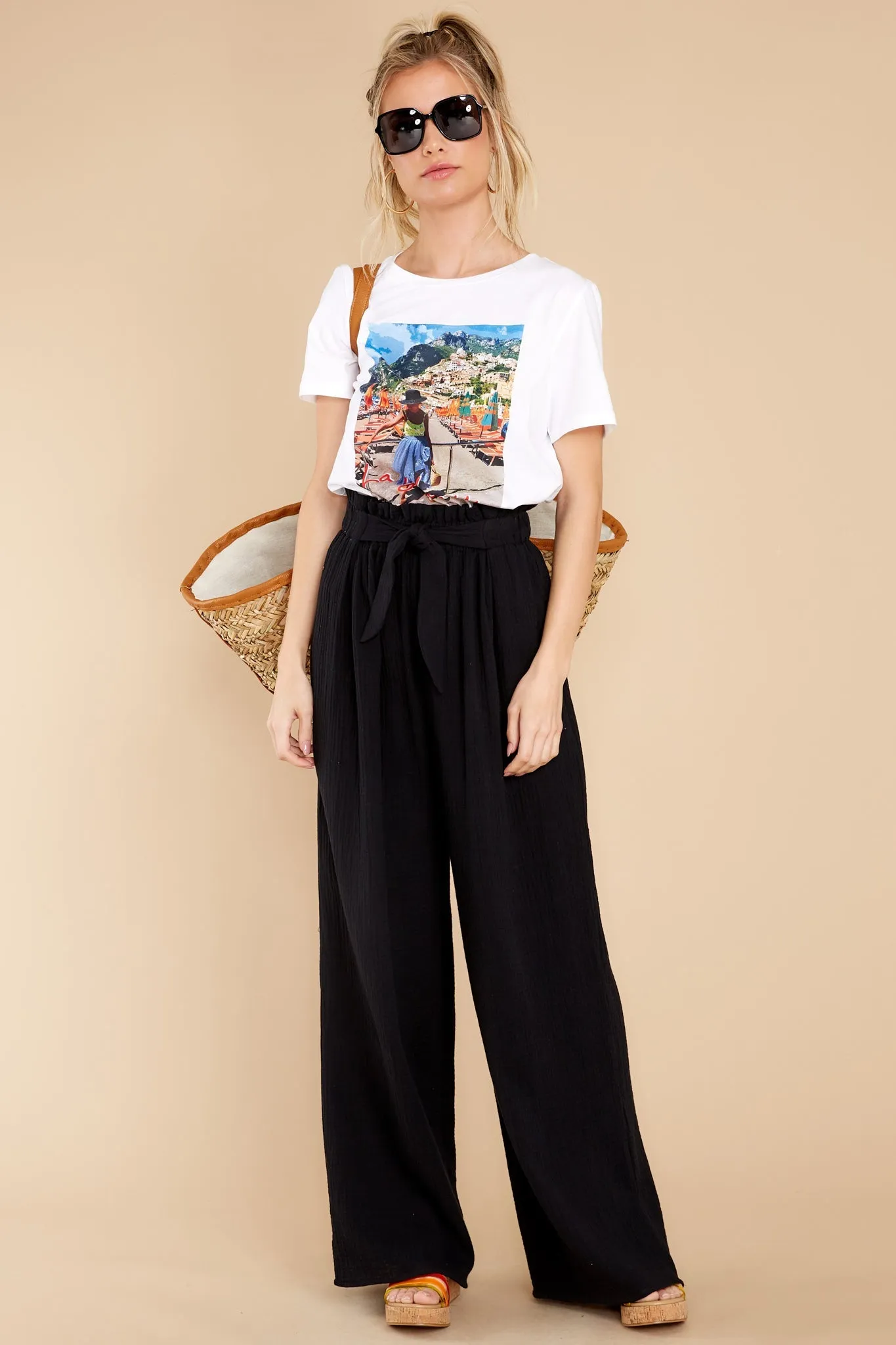 Close To Destiny Black Pants