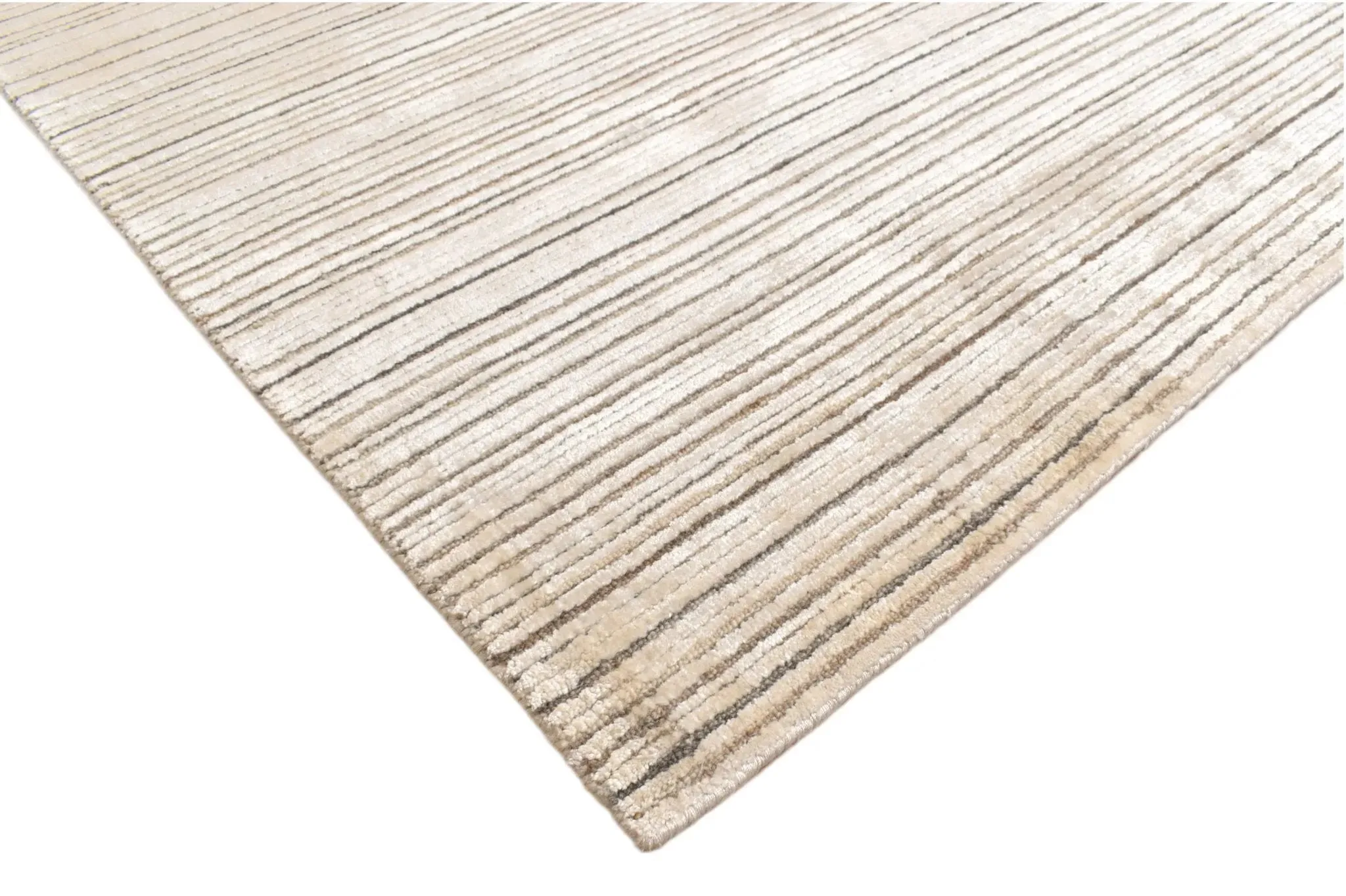 Eccentric Lines 111 Ivory Rug