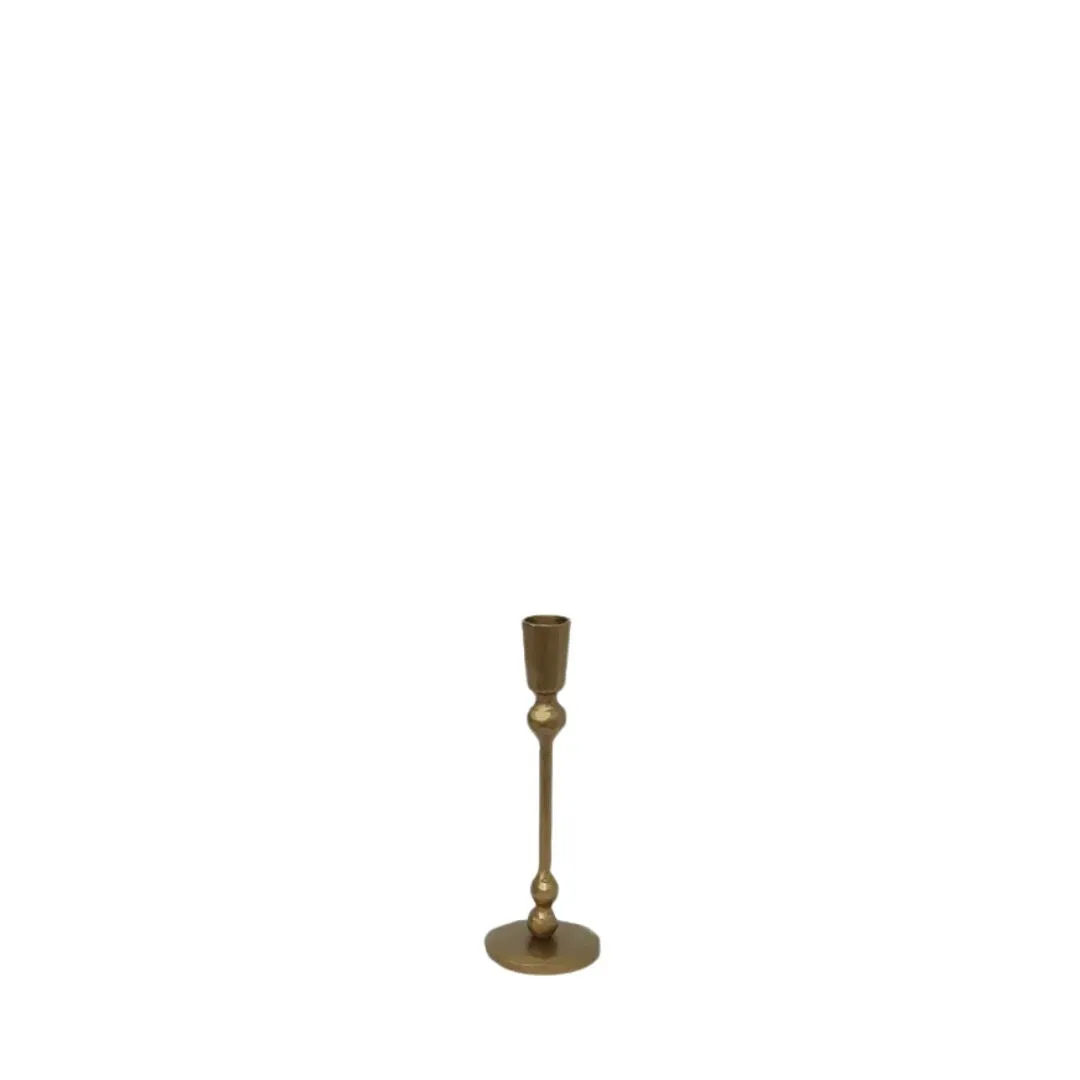 Eddie Gold Candleholder - Small