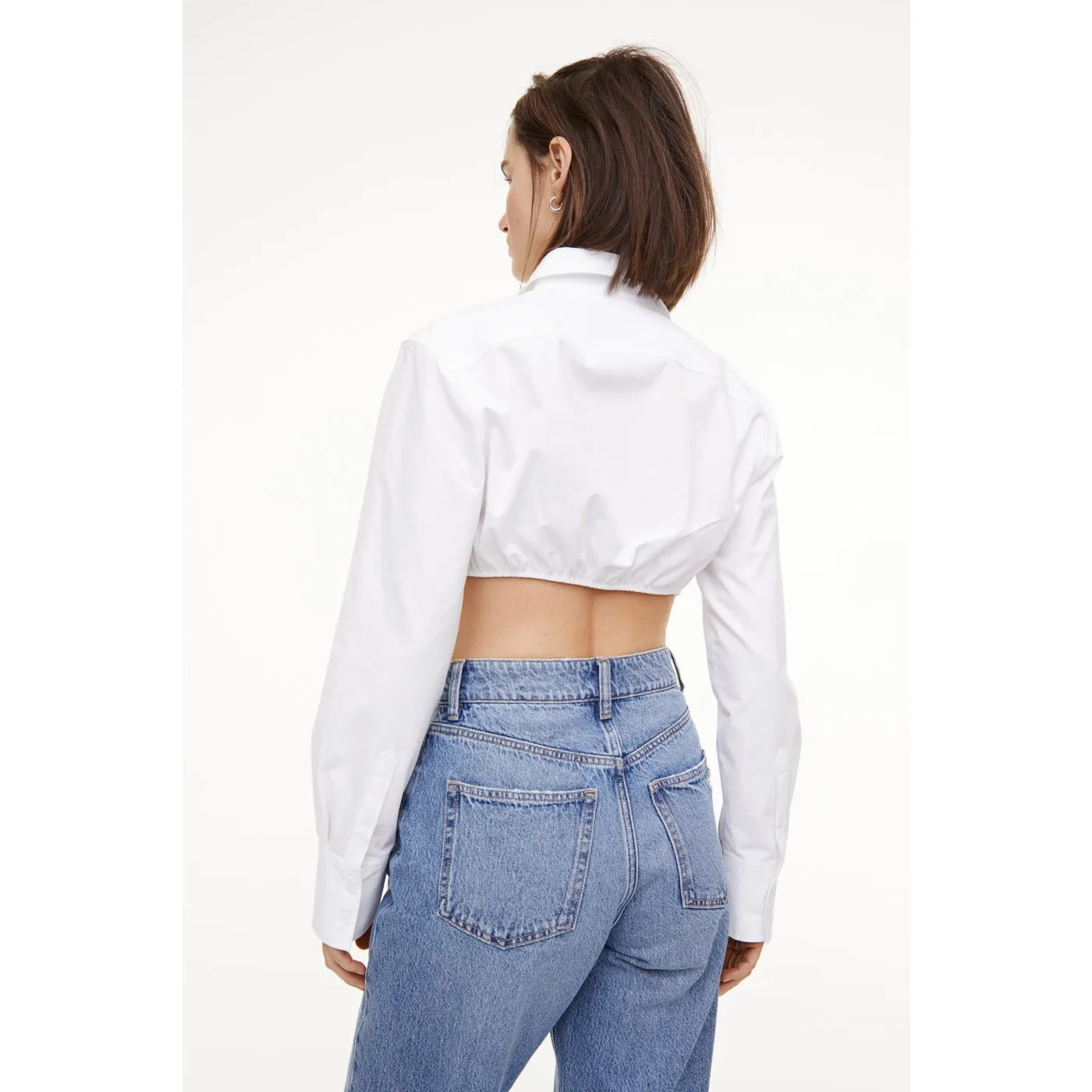 FF Cropped Wide Leg Jeans