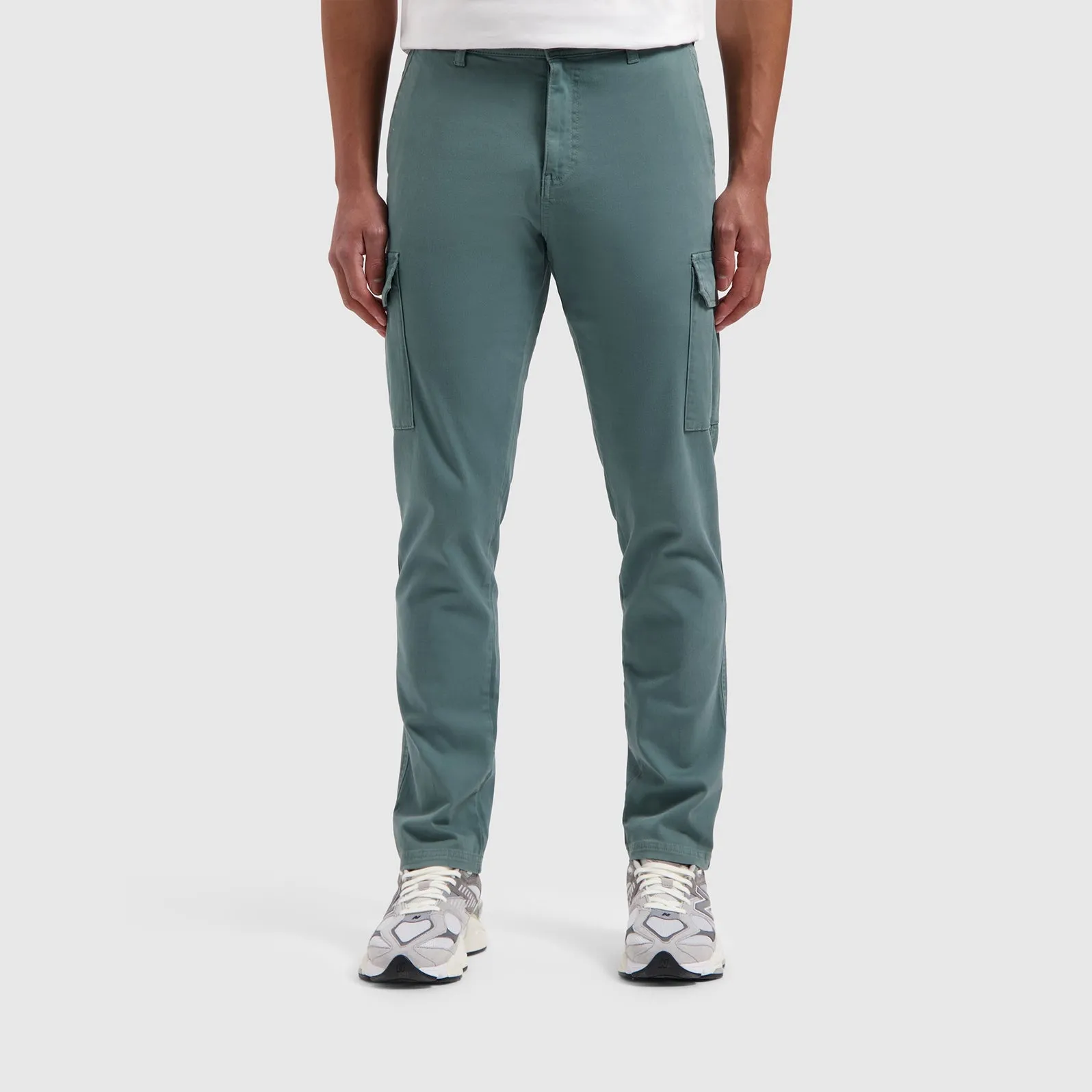 Garment Dye Cargo Pants | Faded Green