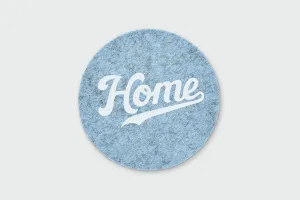 KC Baseball Home Wool Coaster