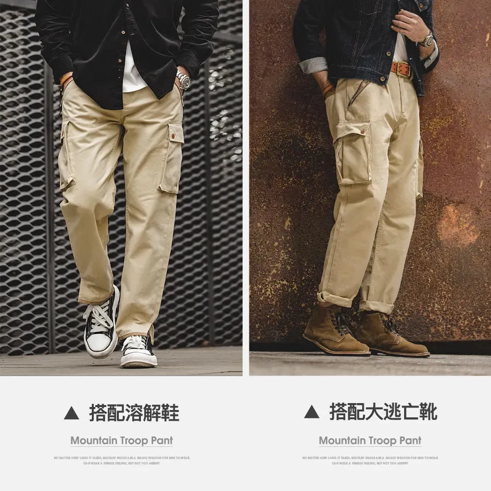 Madden Vintage Khaki Mountain Pants - Straight Leg Casual Pants