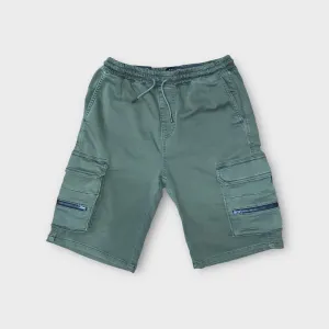 Men's Cargo Shorts Knitted #Alamo OLIVE