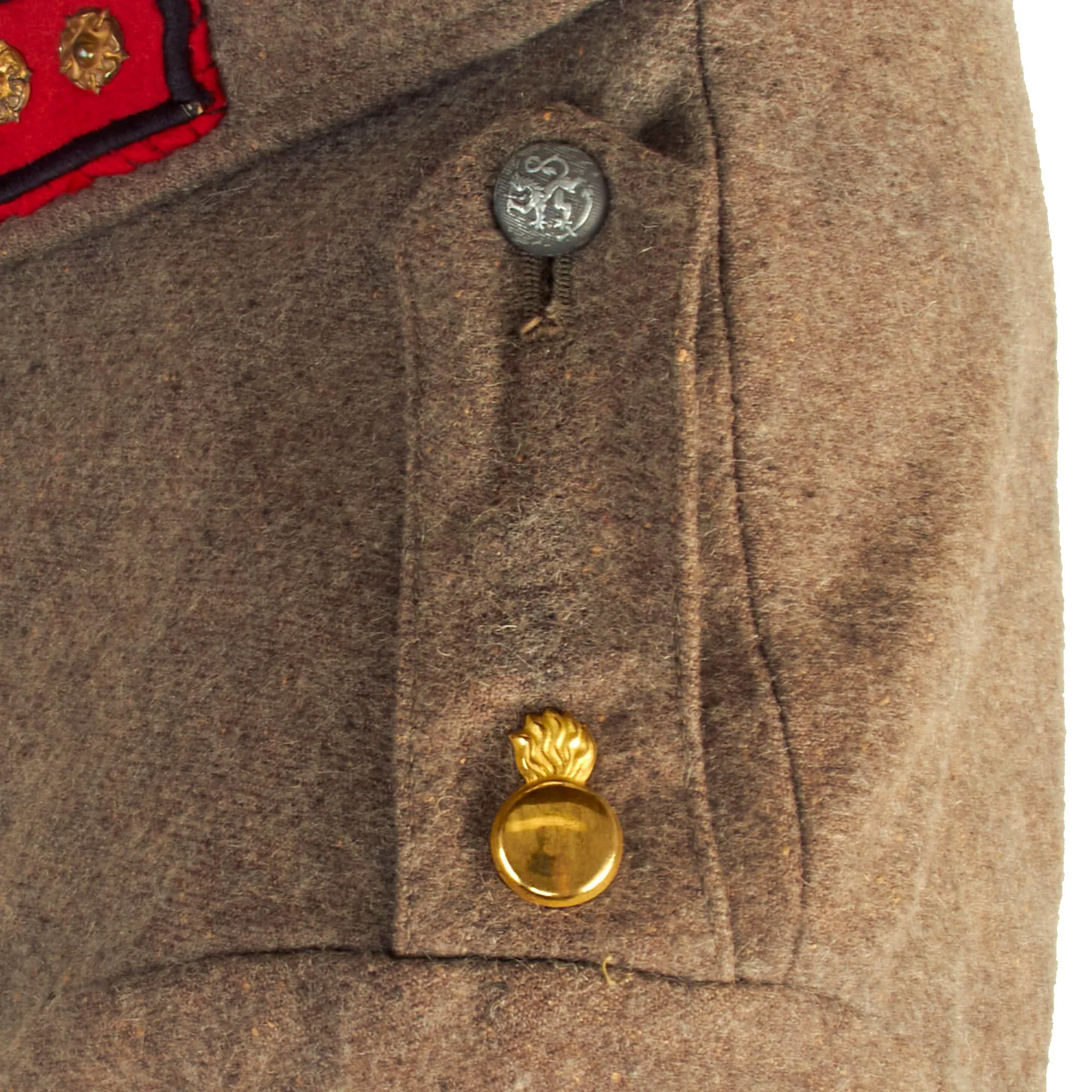 Original Finnish WWII Artillery Lieutenant Colonel Uniform Set Consisting Of Cap, M36 Wool Tunic, Trousers and Greatcoat - Dated 1944