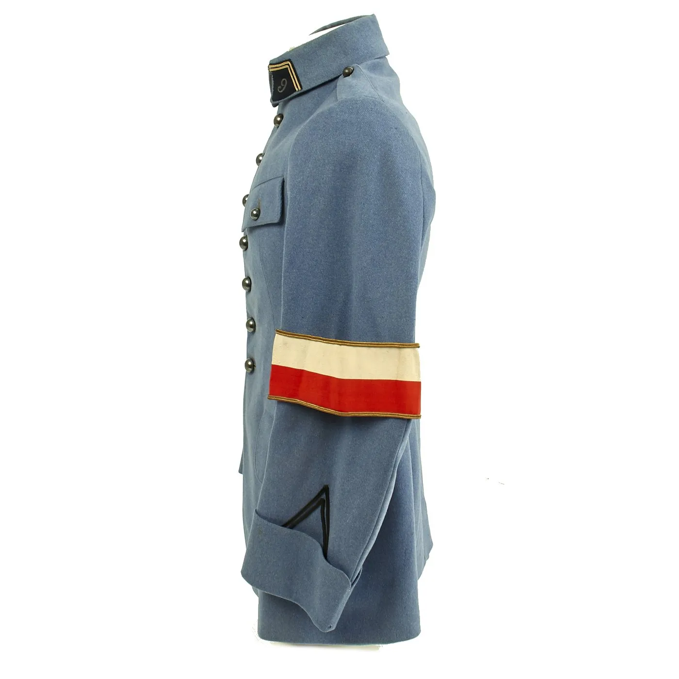 Original French WWI Horizon Blue 9th Infantry Division Uniform