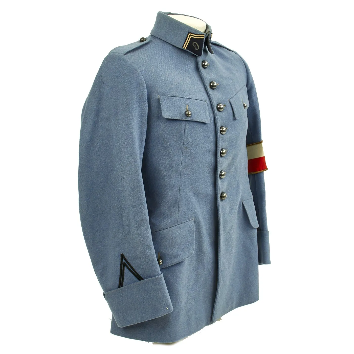 Original French WWI Horizon Blue 9th Infantry Division Uniform