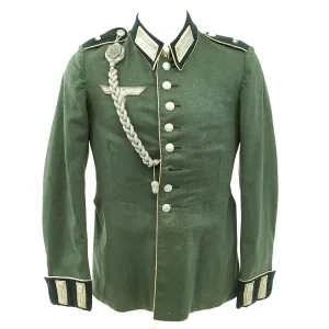 Original German WWII Infantry Officer Waffenrock Tunic - Erfurt 1936