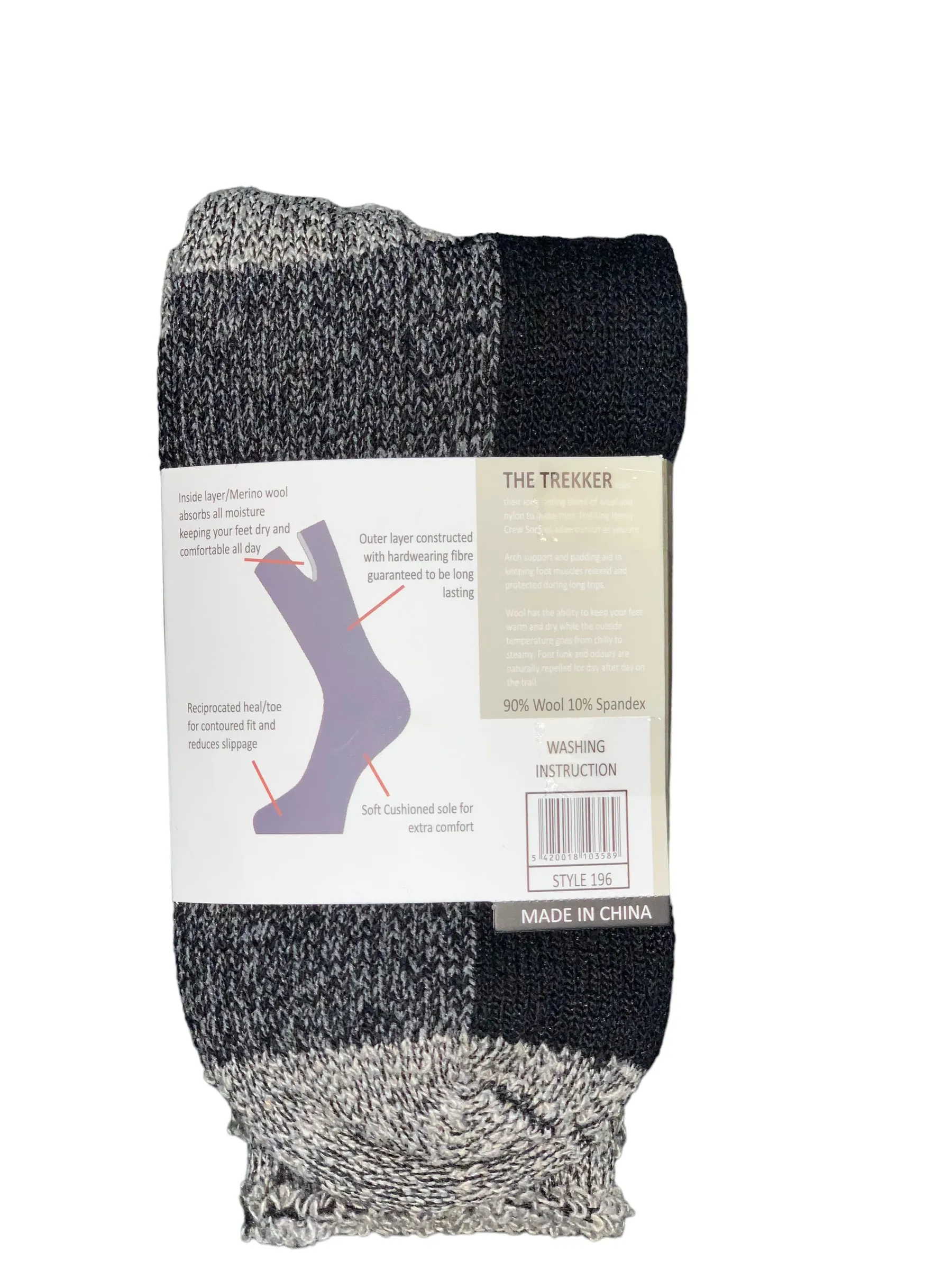 PACK OF 3 Wool Performance thick socks.