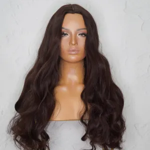 PAULA Dark Brown Lace Front Wig ** SAMPLE