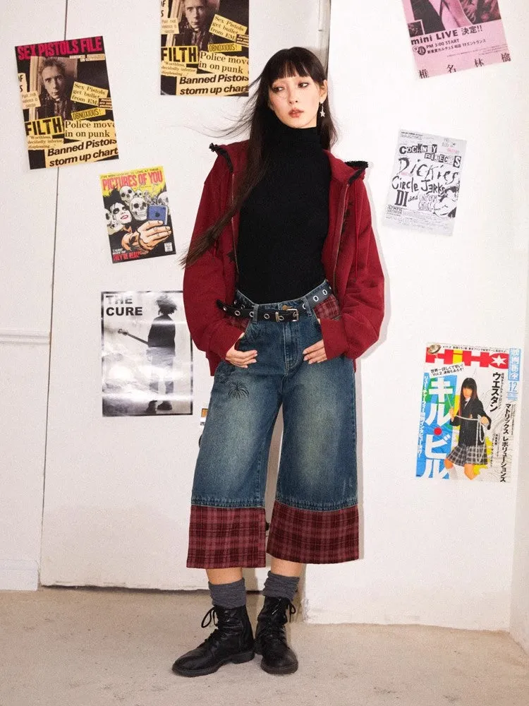 Plaid cropped pants【s0000010364】