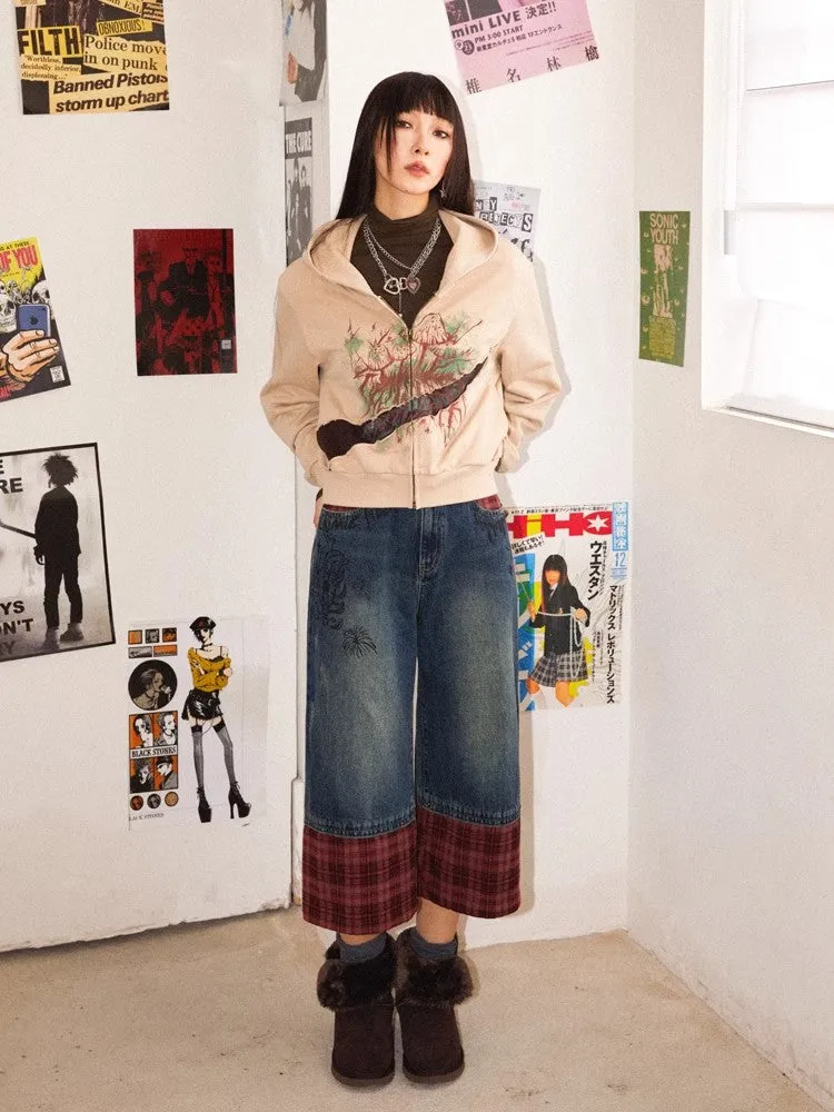 Plaid cropped pants【s0000010364】