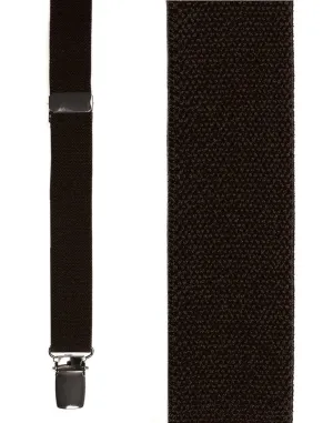 "Dark Brown Oxford" Suspenders