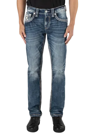 Rock Revival Men's Zach Straigth Cut Jeans