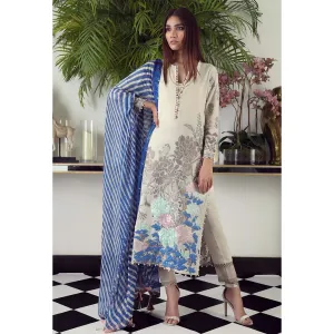 Sana Safinaz Muzlin Lawn Collection 2019 – 14A - Garden Path