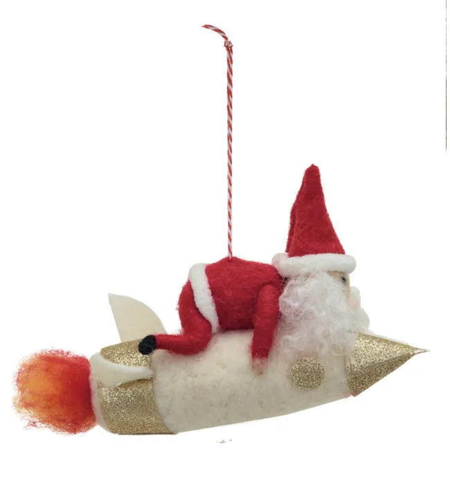 Santa Ornament