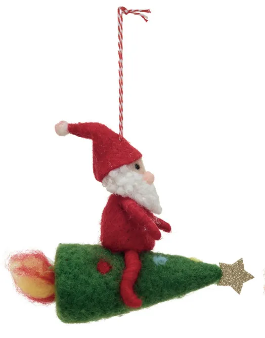 Santa Ornament