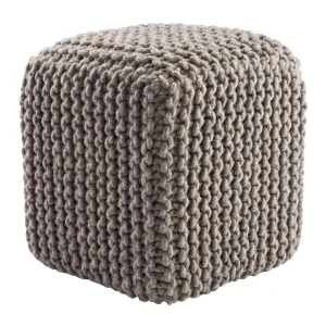 Scandinavia SCP17 Grey Pouf