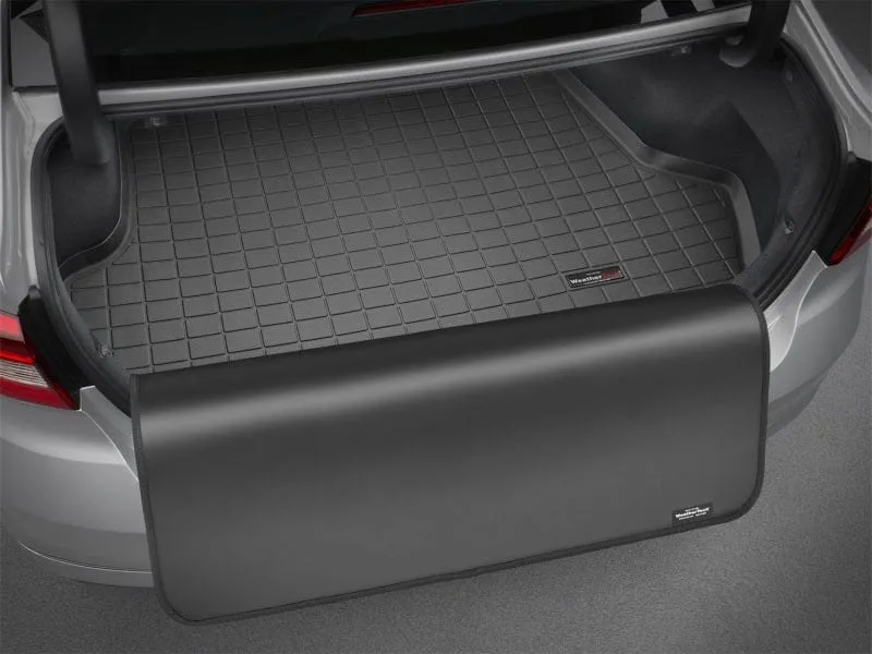 WeatherTech 17  Audi Q7 Cargo Liners With Bumper Protector - Cocoa