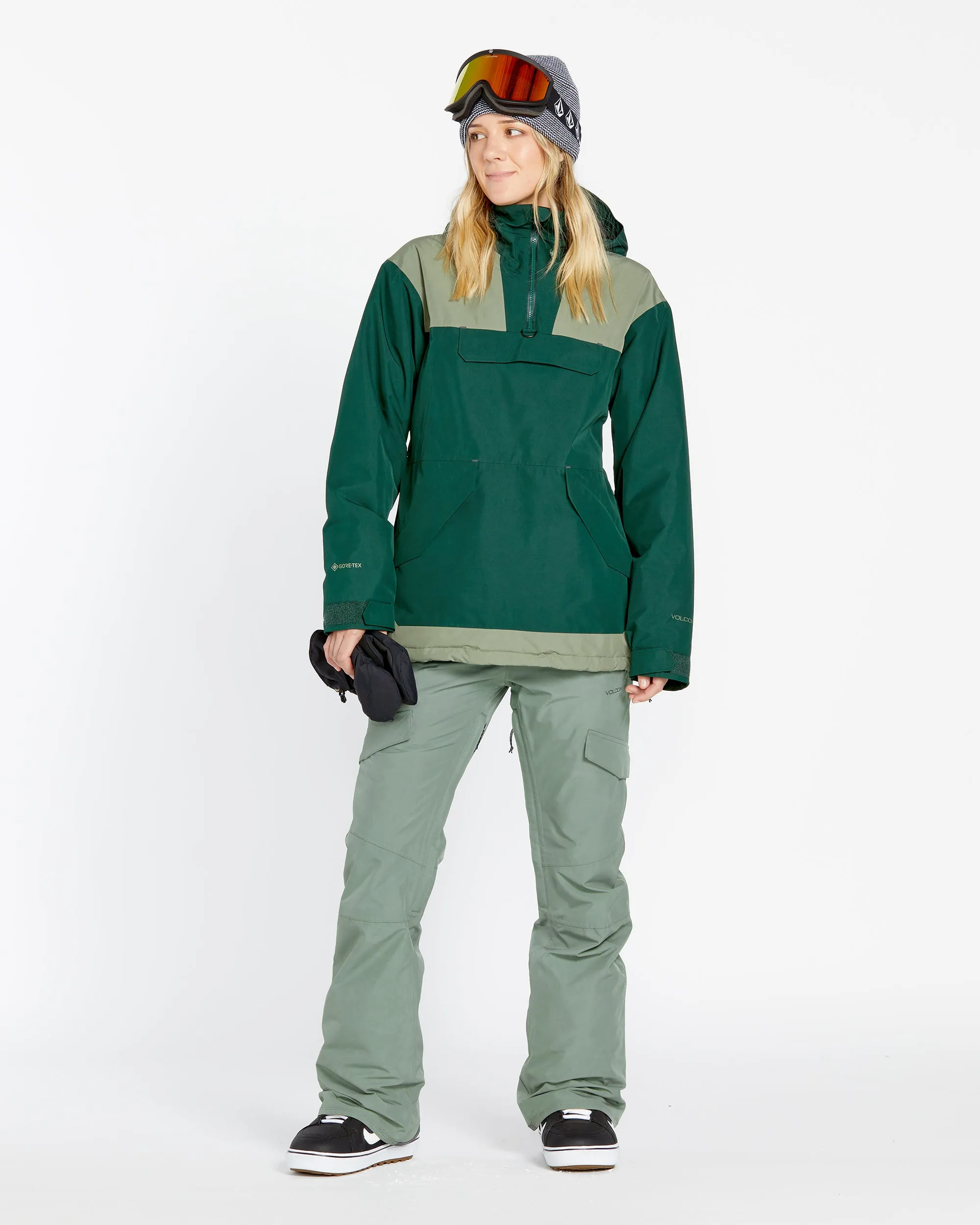 Womens Aston Gore-Tex Pants - Lichen Green