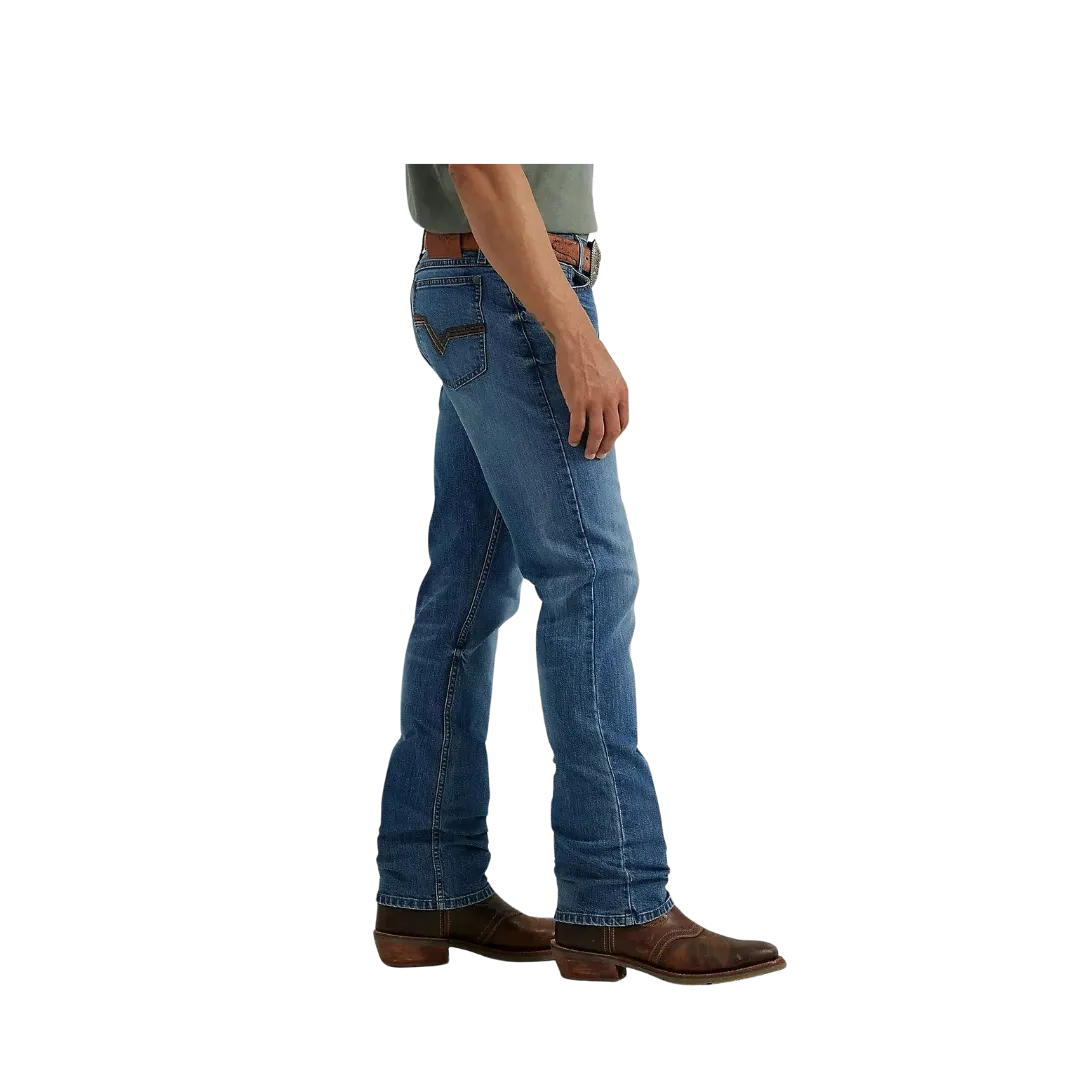 Wrangler Men's 20X Slim Straight Lakeway Medium Wash Jeans